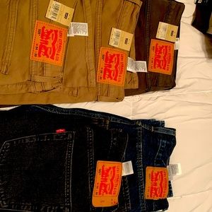 Levis pants style 505 & 501.
